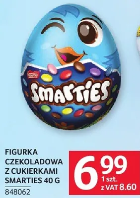 Figurka czekoladowa z cukierkami Smarties 40 g promocja w Selgros
