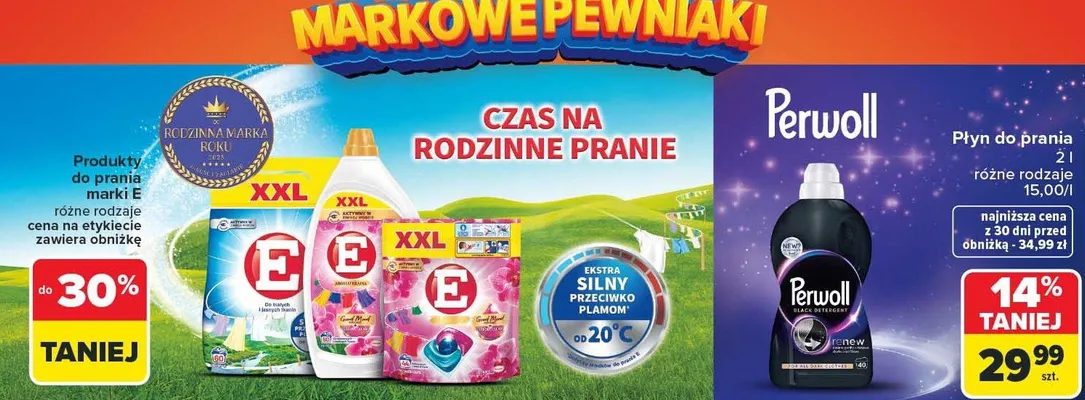 Płyn do prania różne rodzaje promocja w Carrefour