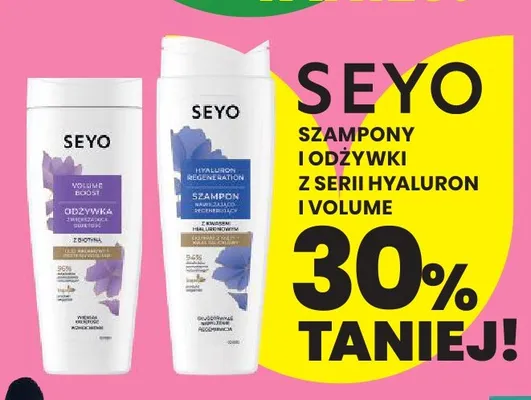 Szampon do włosów Seyo Hyaluron Regeneration promocja w Drogerie Natura