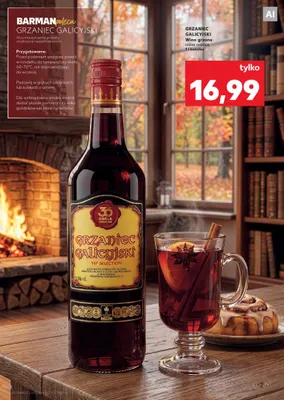 Wino grzane Grzaniec Galicyjski promocja w Kaufland