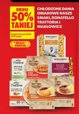 Danie gotowe Makłowicz i Synowie Spaghetti alla Carbonara promocja w Biedronka