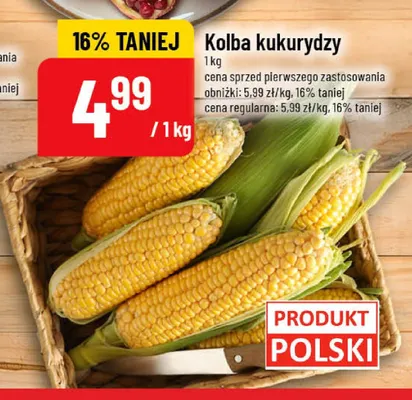 Kolba kukurydzy promocja w POLOmarket