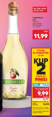 Cydr Cidersecco promocja w Kaufland