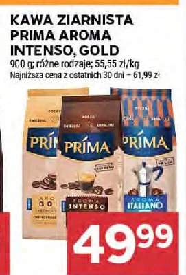 Kawa ziarnista Prima Aroma Intenso Gold promocja w Stokrotka