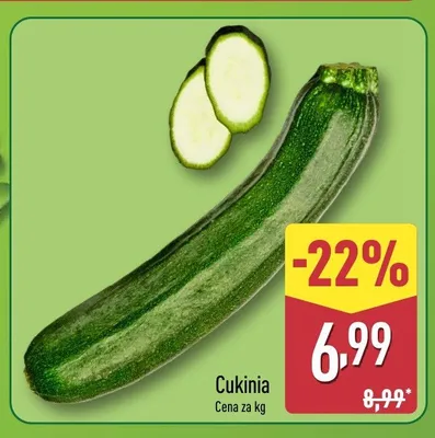 Cukinia promocja w Aldi