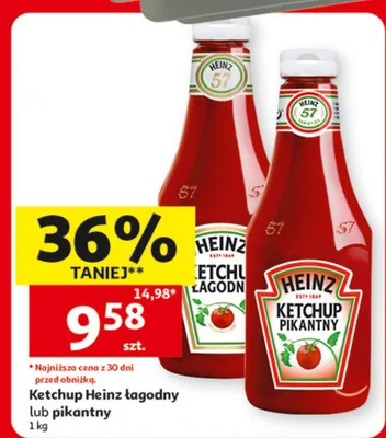 Ketchup łagodny promocja w Auchan
