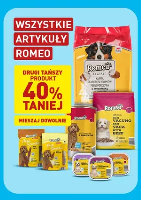 Przysmak dla psów Romeo Soft Rings z wołowiną promocja w Aldi