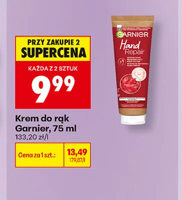 Krem do rąk Garnier promocja w Biedronka