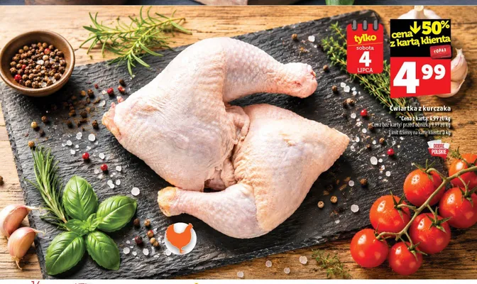 Ćwiartka z kurczaka promocja w TOPAZ