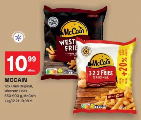 Frytki 123 Fries Original promocja w Chorten