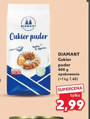 Cukier puder Diamant promocja w Kaufland