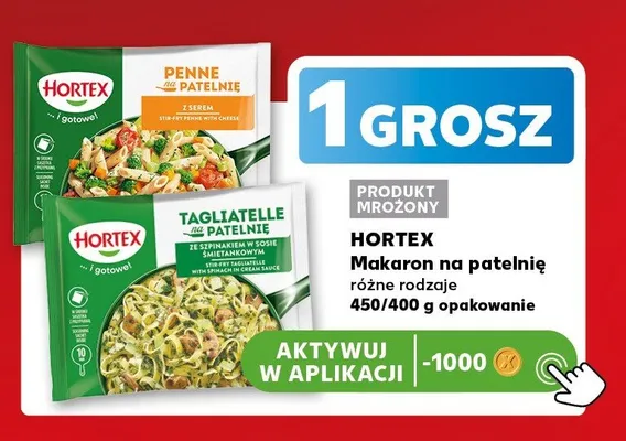 Makaron na patelnię Hortex Penne z serem promocja w Kaufland