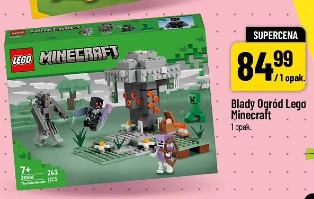 Klocki LEGO Minecraft Blady ogród promocja w POLOmarket