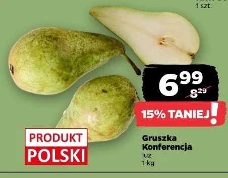 Gruszka Konferencja promocja w Netto