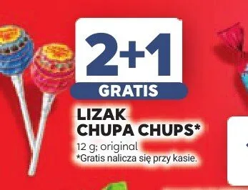 Lizak Chupa Chups original promocja w Stokrotka