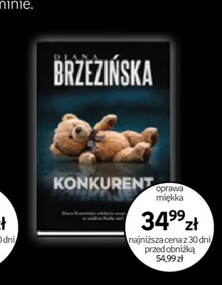 Książka Konkurent Diana Brzezińska promocja w Empik