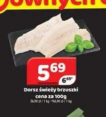 Dorsz świeży brzuszki promocja w Delfin