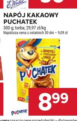 Napój kakaowy Puchatek promocja w Stokrotka