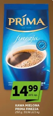 Kawa mielona Prima Finezja promocja w Groszek