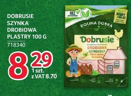Szynka drobiowa w plastrach Dobrusie Dolina Dobra promocja w Selgros