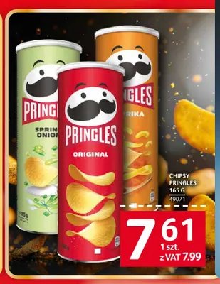 Chipsy Pringles Paprika promocja w Selgros