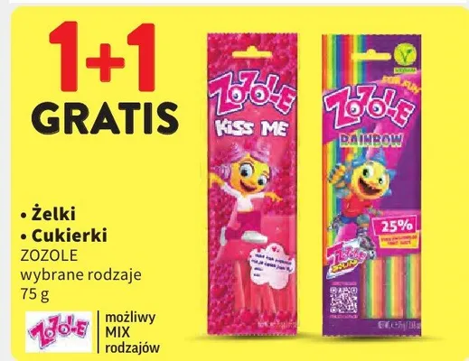 Cukierki wybrane rodzaje promocja w Intermarche