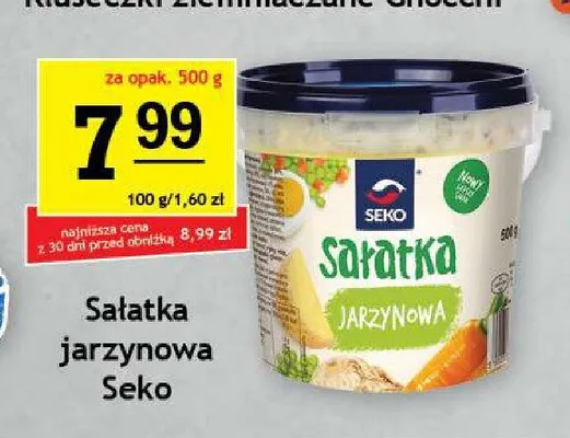Sałatka jarzynowa Seko promocja w Gram Market