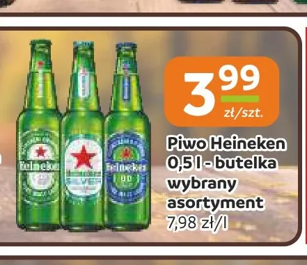 Piwo Heineken promocja w Społem Częstochowa