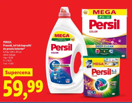 Kapsułki do prania kolorów promocja w Lidl