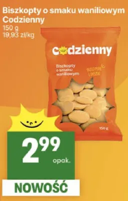 Biszkopty o smaku waniliowym promocja w Delikatesy Centrum