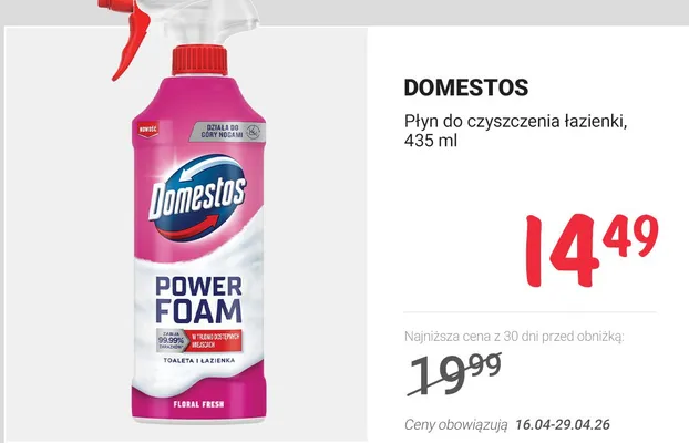 Płyn do czyszczenia pralek Una promocja w Rossmann