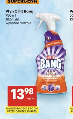 Płyn do usuwania kamienia Cillit Bang Zero Kamienia promocja w Delikatesy Centrum