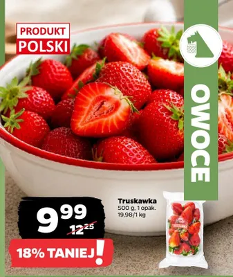 Truskawka promocja w Netto