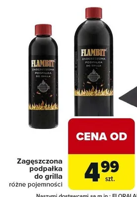 Zagęszczona podpałka do grilla promocja w Carrefour