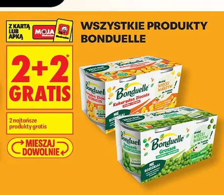 Produkty Bonduelle promocja w Biedronka