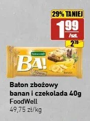 Baton zbożowy banan i czekolada Ba! promocja w API Market