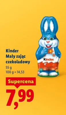 Mały zając czekoladowy promocja w Lidl
