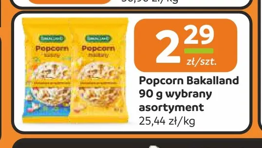 Popcorn Bakalland promocja w Społem Częstochowa