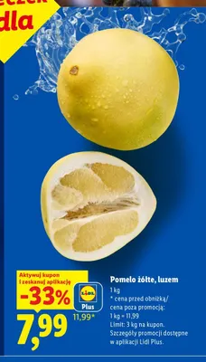 Pomelo żółte luzem Ryneczek Lidla promocja w Lidl