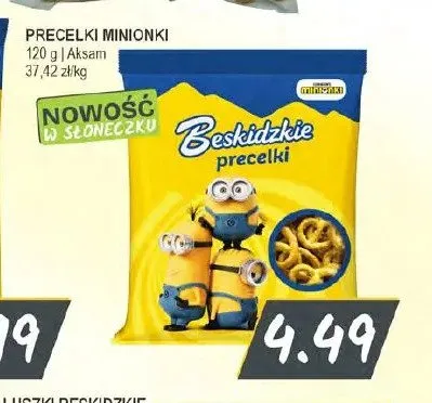 Precelki Beskidzkie Minionki promocja w Słoneczko