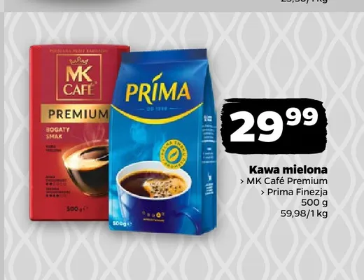 Kawa mielona MK Café Premium promocja w Netto