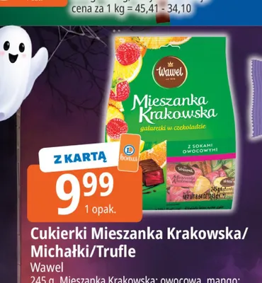 Cukierki Mieszanka Krakowska owocowa Wawel promocja w Leclerc