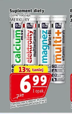 Suplement diety Elektrolity Merkury promocja w Prim Market