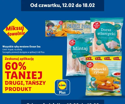 Dorsz atlantycki filet bez skóry promocja w Lidl