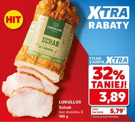 Schab bez dodatku E Lukullus promocja w Kaufland
