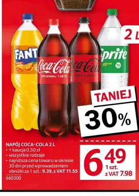 Napój gazowany Fanta promocja w Selgros