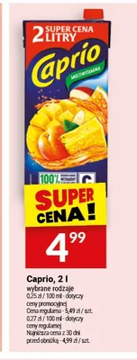 Napój Caprio Multiwitamina promocja w Twój Market