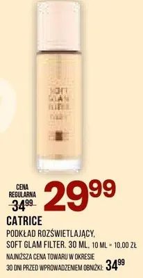 Podkład rozświetlający Soft Glam Filter promocja w Drogerie Natura