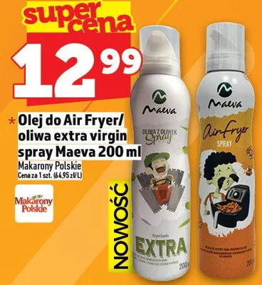 Olej do Air Fryer / oliwa extra virgin spray promocja w TOPAZ