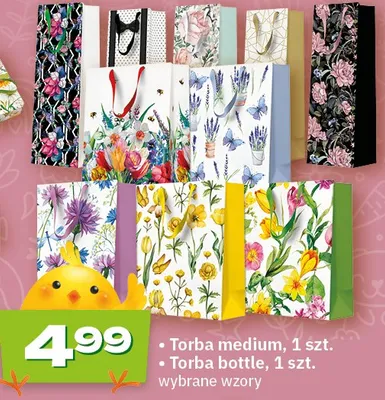 Torba bottle, wybrane wzory promocja w Twój Market